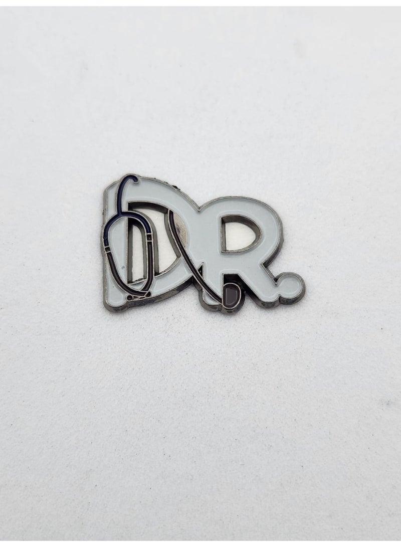 Kipfy Metal DR Logo. Metal Sticker Decorative Badge for mobile,laptop Backpacks,Accessories Fans Stickers Display for I pad,and Collectors Walls, Doors, Cars, Trucks, Motorcycles Fridge - Image 1
